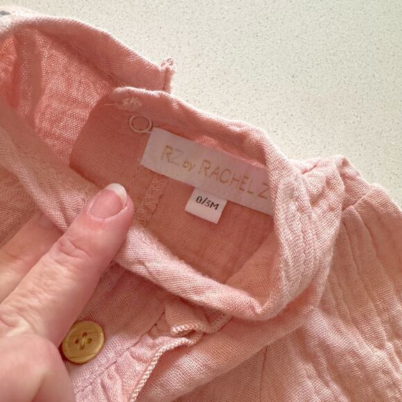 RZ by Rachel Zoe Linen Bubble Rompers (Set of 2) - NWOT - Picture 8 of 8